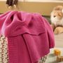 Plaids - Couverture tricotée pour enfants Wool Knit - BIEDERLACK
