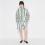 Prêt-à-porter - VESTE À RAYURES/SHORT À RAYURES - KRAMIN