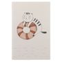 Office sets - Notebook BLUE SPLASHY CAT - TRANQUILLO