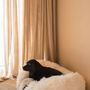 Lits - Lit Ovale pour Animal en Peau de Mouton Naturelle – Blanc - MELLOW CONCEPT STORE