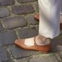 Chaussures - Mary jane en cuir camel incontournables dés Septembre - ATELIER COSTÀ