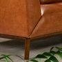 Sofas - 3 seater buffalo cow leather sofa - ANGEL CERDÁ