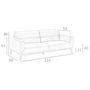 Sofas - 3 seater buffalo cow leather sofa - ANGEL CERDÁ