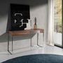 Console table - Walnut and steel console - ANGEL CERDÁ