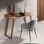 Autres tables - Coiffeuse en bois de noyer avec miroir - ANGEL CERDÁ