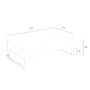 Coffee tables - Walnut wood coffee table - ANGEL CERDÁ