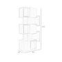 Office furniture and storage - Walnut wood shelving unit with doors - ANGEL CERDÁ