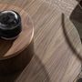 Coffee tables - Walnut round coffee table - ANGEL CERDÁ