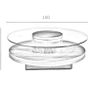 Coffee tables - Walnut round coffee table - ANGEL CERDÁ
