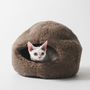 Beds - Nest Natural Woolen Pet Bed - Beige - MELLOW CONCEPT STORE
