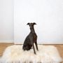 Lits - Tapis Carré ou Rectangulaire en Peau de Mouton Naturelle – Blanc - MELLOW CONCEPT STORE