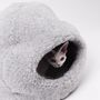 Lits - Grotte Naturelle en Laine pour Animal – Gris - MELLOW CONCEPT STORE