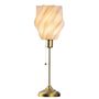 Desk lamps - SELENE Helix Plissé Lamp - ARTEMA