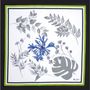 Linge de table textile - Serviette Agapanthes - BEAUVILLÉ
