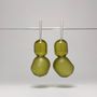 Bijoux - Boucles d'oreilles en verre soufflé - AGAPURNI