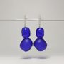 Bijoux - Boucles d'oreilles en verre soufflé - AGAPURNI