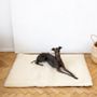 Beds - Square or Rectangular Natural Woolen Pet Mat - White - MELLOW CONCEPT STORE
