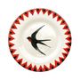 Everyday plates - SWALLOWS - FAIENCERIE GEORGES