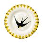 Everyday plates - SWALLOWS - FAIENCERIE GEORGES