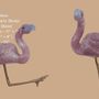 Sculptures, statuettes and miniatures - Flamingos of the Crystal Shore - PRESTONEX DESIGN PVT LTD
