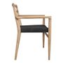 Chaises - Verano outdoor armchair black - RAW MATERIALS