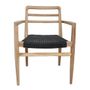 Chaises - Verano outdoor armchair black - RAW MATERIALS