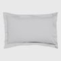 Bed linens - Sateen Pillowcase 50x70cm, Silvery - DILIOS
