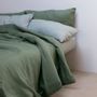 Bed linens - TRIVIA SET - Pure washed linen flat sheet with 2 pillowcases - NORA V