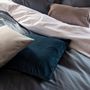 Bed linens - VEIVE SET — Satin duvet cover with 2 pillowcases - NORA V