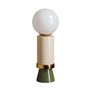 Lampes à poser - Lampe verte & beige Lipizza - CHEHOMA