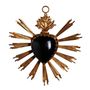 Objets de décoration - Petit Ex-voto coeur noir - CHEHOMA