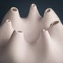 Vases - RHIZOM Piccolo vase, porcelain, white, decoration - KLATT OBJECTS