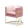 Chairs - Julius Chair in Brass and Velvet - DUISTT