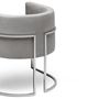 Chaises - Chaise Julius en acier inoxydable - DUISTT