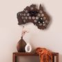 Tables for hotels - Australia Steel Wall Wine Rack – Holds 27 Bottles - INCREDIBLE DESIGNS