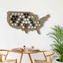 Services - United States Steel Wall Wine Rack,Holds 46 Bottles - INCREDIBLE DESIGNS