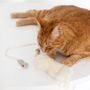 Decorative objects - Natural Sheepskin Cat Toy: Fish - MELLOW CONCEPT STORE