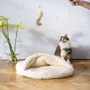 Decorative objects - Natural Sheepskin Cat Toy: Fish - MELLOW CONCEPT STORE