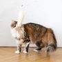 Decorative objects - Natural Sheepskin Cat Toy: Fish - MELLOW CONCEPT STORE