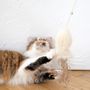 Decorative objects - Natural Sheepskin Cat Toy: Fish - MELLOW CONCEPT STORE
