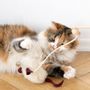 Decorative objects - Natural Sheepskin Cat Toy: Mouse - MELLOW CONCEPT STORE