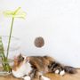 Decorative objects - Natural Sheepskin Cat Toy: Ball - MELLOW CONCEPT STORE