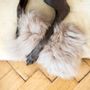 Decorative objects - Natural Sheepskin Dog Toy: Bone - Beige - MELLOW CONCEPT STORE