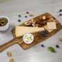 Kitchen utensils - Edge Grain Teak Wood Paddleboard 43.2cm x 19.1cm x 1cm - STOLF LTDA