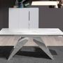 Dining Tables - Rectangular porcelain marble extending dining table - ANGEL CERDÁ
