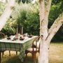 Linge de table textile - Tablecloth Potter Green - MAISON DÎNETTE