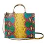 Bags and totes - THE ADELE PYTHON YELLOW MULTI - SARAH STEWART