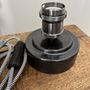 Objets de décoration - Lampe à poser en Grès avec Ampoule Tourbillon - LES POTERIES DE SWANE