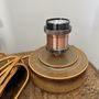 Objets de décoration - Lampe à poser en Grès avec Ampoule Tourbillon - LES POTERIES DE SWANE