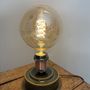 Objets de décoration - Lampe à poser en Grès avec Ampoule Tourbillon - LES POTERIES DE SWANE